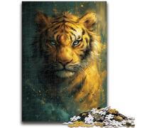 Jigsaw Puzzles for Teenagers 1000 Jigsaws Cute Little Yellow Tiger Challenging To Complete But Fun And Humorous Unique Home Decor And Gifts 50x75cm