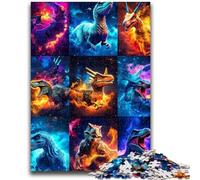 Jigsaw Puzzles for Teenagers 1000 Jigsaws Dinosaur Collage Challenging To Complete But Fun And Humorous Unique Birthday And Gifts 26x38cm