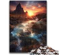 Jigsaw Puzzles for Teenagers 1000 Jigsaws Dragon Falls for Educational Game Challenge Toy Deal As Gifts for The Whole Family 50x75cm