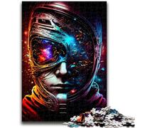 Jigsaw Puzzles for Teenagers 1000 Jigsaws Face of A Thousand Worlds Help The Brain Exercise Addictive Toys to Cultivate Patience Wall Decoration 50x75cm