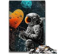 Jigsaw Puzzles for Teenagers 1000 Jigsaws Fantasy Astronaut Challenging Game And Family Play Secret Santa Gifts 26x38cm