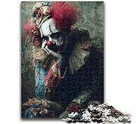 Jigsaw Puzzles for Teenagers 1000 Jigsaws Fantasy Clown for Educational Game Challenge Toy Deal As Gifts for The Whole Family 26x38cm