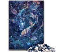 Jigsaw Puzzles for Teenagers 1000 Jigsaws Fantasy Koi Challenging To Complete But Fun And Humorous Unique Home Decor And Gifts 50x75cm
