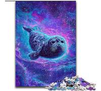Jigsaw Puzzles for Teenagers 1000 Jigsaws Fantasy Sea Lion, Help The Brain Exercise Addictive Toys to Cultivate Patience Perfect Decoration (Size 50x75cm)