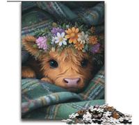 Jigsaw Puzzles for Teenagers 1000 Jigsaws Farm Yak,Educational Games Home Decoration Birthday Present,Gifts,Wall Art 38x52cm