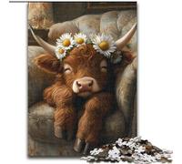 Jigsaw Puzzles for Teenagers 1000 Jigsaws Farm Yak for And from 14 Years And over Hands-on Game Christmas Game Gifts (size 26x38cm)