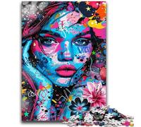 Jigsaw Puzzles for Teenagers 1000 Jigsaws Flower Girl for Educational Game Challenge Toy Deal As Gifts for The Whole Family 26x38cm