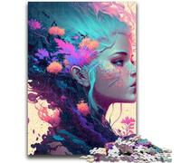 Jigsaw Puzzles for Teenagers 1000 Jigsaws Flower Power for Educational Game Challenge Toy Deal As Gifts for The Whole Family 50x75cm