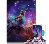 Jigsaw Puzzles for Teenagers 1000 Jigsaws Galaxy Hummingbird,Learning Educational Toys Family Games Suitable for Desktop Decoration (75x50cm)
