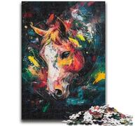 Jigsaw Puzzles for Teenagers 1000 Jigsaws Graffiti Horse Challenging To Complete But Fun And Humorous Unique Birthday And Gifts 50x75cm