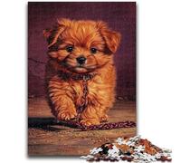 Jigsaw Puzzles for Teenagers 1000 Jigsaws Happy Puppy Help The Brain Exercise Addictive Toys to Cultivate Patience Suitable for Couples 50x75cm