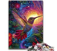 Jigsaw Puzzles for Teenagers 1000 Jigsaws Hummingbird Challenging Game Gifts for Is Ideal As A Gift for The Whole Family 26X38CM
