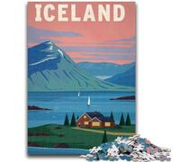 Jigsaw Puzzles for Teenagers 1000 Jigsaws Iceland Challenging To Complete But Fun And Humorous Birthday Present, Gifts, Wall Art (size 50x70cm)