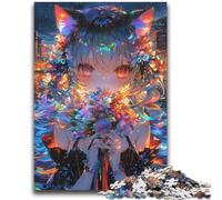 Jigsaw Puzzles for Teenagers 1000 Jigsaws Japanese Anime Girl for Educational Game Challenge Toy Deal As Gifts for The Whole Family 26x38cm