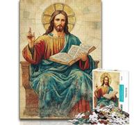 Jigsaw Puzzles for Teenagers 1000 Jigsaws Jesus,Educational Games Home Decoration Birthday Present,Gifts,Wall Art (38x26cm)