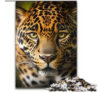 Jigsaw Puzzles for Teenagers 1000 Jigsaws Jungle Leopard, Analysis And Logic with Fully Interlocking Randomly Shaped Pieces for And Age 14 Years Up (Size 50x75cm)