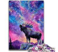 Jigsaw Puzzles for Teenagers 1000 Jigsaws Jungle Moose for Age 14 Years And over Family Games Christmas Game Presents for Women 50x75cm