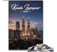 Jigsaw Puzzles for Teenagers 1000 Jigsaws Kuala Lumpur, Suitable for People Aged 14 And Above Educational Games Secret Santa Gifts 50x75cm
