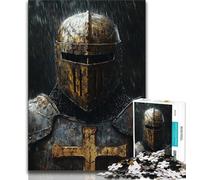 Jigsaw Puzzles for Teenagers 1000 Jigsaws Magical Knight,Challenging To Complete But Fun And Humorous Unique Birthday And Gifts (38x26cm)
