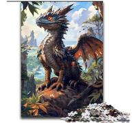 Jigsaw Puzzles for Teenagers 1000 Jigsaws Mysterious Dragon, Train Your Brain And Hands Unique Birthday And Gifts for Age 14+ (Size 26x38cm)
