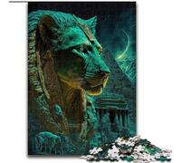 Jigsaw Puzzles for Teenagers 1000 Jigsaws Mythical Beast, Toys Educational Games Stress Relieving Enhance Love between Couples (Size 26x38cm)
