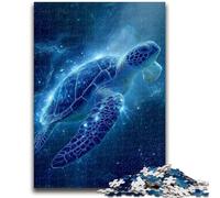 Jigsaw Puzzles for Teenagers 1000 Jigsaws Ocean Turtle Train Your Brain And Hands Parent-child Interaction for Age 14+ 38x26cm