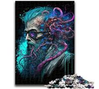 Jigsaw Puzzles for Teenagers 1000 Jigsaws Octopus Man Challenging To Complete But Fun And Humorous Unique Birthday And Gifts 26x38cm