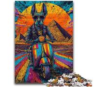 Jigsaw Puzzles for Teenagers 1000 Jigsaws Pop-art Anubis for Age 14 Years And over Family Games Christmas Game Presents for Women 50x75cm