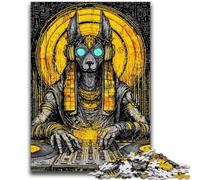 Jigsaw Puzzles for Teenagers 1000 Jigsaws Pop-art Anubis for Age 14 Years And over Family Games Christmas Game Presents for Women 50x75cm