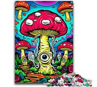 Jigsaw Puzzles for Teenagers 1000 Jigsaws Psychedelic Mushrooms Challenging To Complete But Fun And Humorous Unique Birthday And Gifts 26x38cm