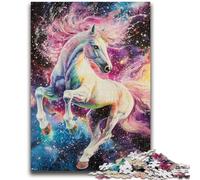 Jigsaw Puzzles for Teenagers 1000 Jigsaws Rainbow Horse Challenging To Complete But Fun And Humorous Unique Birthday And Gifts 50x75cm