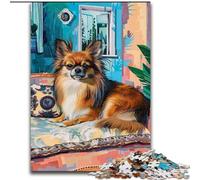 Jigsaw Puzzles for Teenagers 1000 Jigsaws Rainforest Dog, for And from 14 Years And over Educational Learning Toys Family Games Birthday Present (Size 50x75cm)