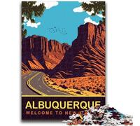 Jigsaw Puzzles for Teenagers 1000 Jigsaws Road to Albuquerque Train Your Brain And Hands Parent-child Interaction for Age 14+ (size 50x70cm)