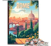 Jigsaw Puzzles for Teenagers 1000 Jigsaws Rome Italy Educational Games Home Decoration for Is Ideal As A Gift for The Whole Family (50x75cm) 1000pcs