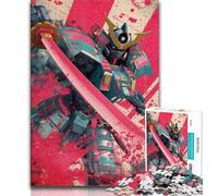 Jigsaw Puzzles for Teenagers 1000 Jigsaws Samurai Ninja,Challenging Game And Family Play Birthday Present,Gifts,Wall Art 75x50cm