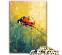 Jigsaw Puzzles for Teenagers 1000 Jigsaws Seven-spotted Ladybug Toys Educational Games Stress Relieving Unique Home Decor And Gifts 26x38cm
