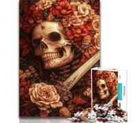Jigsaw Puzzles for Teenagers 1000 Jigsaws Skeleton Dragon,Challenging Game And Family Play Birthday Present,Gifts,Wall Art 50x75cm