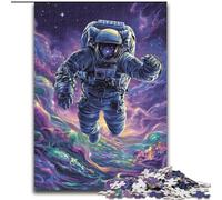 Jigsaw Puzzles for Teenagers 1000 Jigsaws Space Astronaut, Learning Educational Toys Unique Birthday And Gifts for Age 14+ (Size 26x38cm)