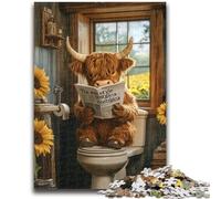 Jigsaw Puzzles for Teenagers 1000 Jigsaws Sunflower Heights Cow Toys Educational Games Stress Relieving Unique Home Decor And Gifts 50x75cm