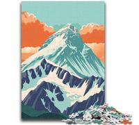 Jigsaw Puzzles for Teenagers 1000 Jigsaws Sunset on Everest Help The Brain Exercise Addictive Toys to Cultivate Patience Suitable for Couples (size 50x75cm)