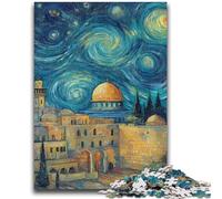 Jigsaw Puzzles for Teenagers 1000 Jigsaws Taj Mahal at Night Difficult Hard Gifts for Friends And Family Suitable for And 14 50x75cm