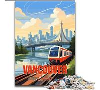 Jigsaw Puzzles for Teenagers 1000 Jigsaws Vancouver Canada Educational Games Home Decoration for Is Ideal As A Gift for The Whole Family (50x75cm) 1000pcs