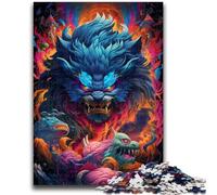 Jigsaw Puzzles for Teenagers 1000 Jigsaws Vibrant Chaos Challenging To Complete But Fun And Humorous Birthday Present, Gifts, Wall Art 50x75cm