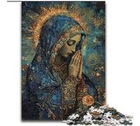 Jigsaw Puzzles for Teenagers 1000 Jigsaws Virgin Mary, Help The Brain Exercise Addictive Toys to Cultivate Patience Perfect Decoration (Size 50x75cm)