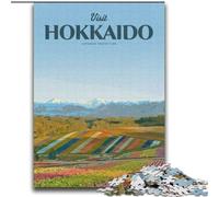 Jigsaw Puzzles for Teenagers 1000 Jigsaws Visit Hokkaido Educational Games Home Decoration for Is Ideal As A Gift for The Whole Family (38x52cm) 1000pcs