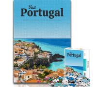 Jigsaw Puzzles for Teenagers 1000 Jigsaws Visit Portugal,Educational Games Home Decoration Birthday Present,Gifts,Wall Art (38x26cm)
