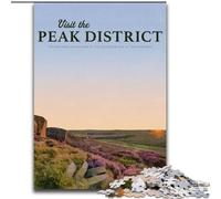 Jigsaw Puzzles for Teenagers 1000 Jigsaws Visit The Peak District Educational Games Home Decoration for Is Ideal As A Gift for The Whole Family (26x38cm) 1000pcs