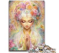 Jigsaw Puzzles for Teenagers 1000 Jigsaws Watercolours Goddess Train Your Brain And Hands Gifts for Friends And Family 38x26cm