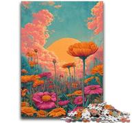Jigsaw Puzzles for Teenagers 1000 Jigsaws Wildflower Summer, Educational Games Home Decoration Is Ideal As A Gift for The Whole Family 26X38CM