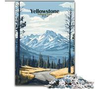 Jigsaw Puzzles for Teenagers 1000 Jigsaws Yellowstone National Park Educational Games Home Decoration for Is Ideal As A Gift for The Whole Family (26x38cm) 1000pcs